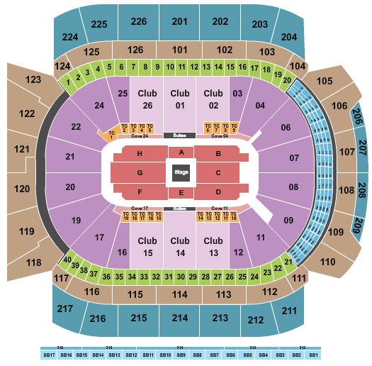 Climate Pledge Arena Matt Rife Seating Chart